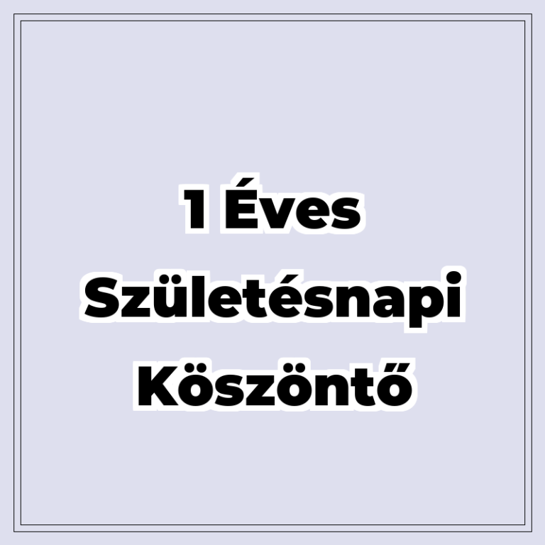 1-eves-szuletesnapi-koszonto